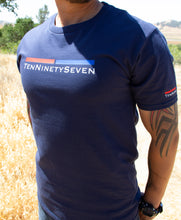 Load image into Gallery viewer, Blue logo T
